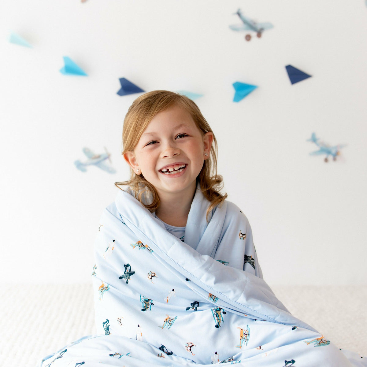 Kyte Baby Youth Blanket in Take Off 1.0