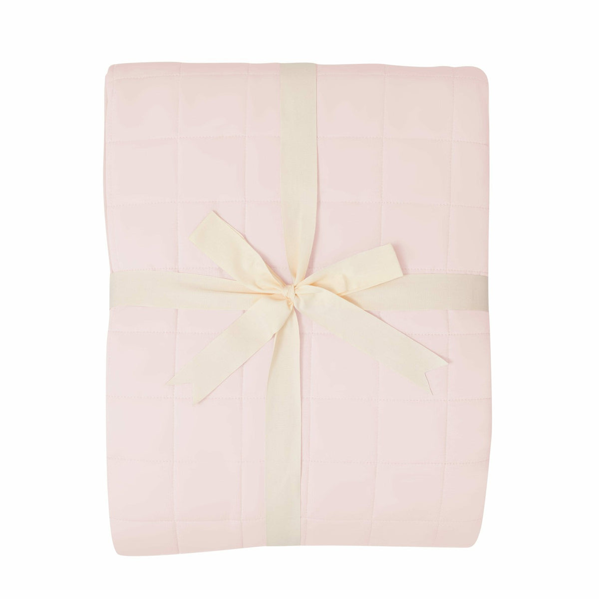 Kyte Baby Adult Quilted Blanket in Blush