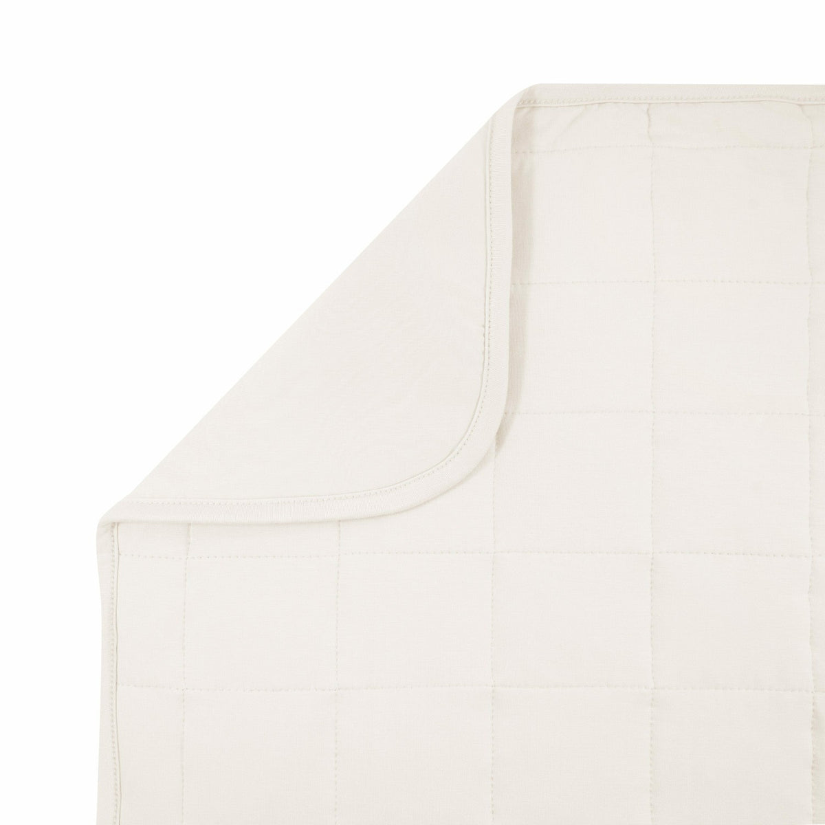 Kyte Baby Adult Quilted Blanket in Oat