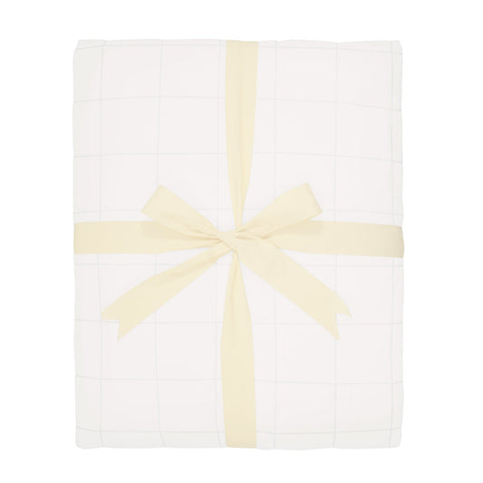 Kyte Baby Adult Quilted Blanket in Cloud