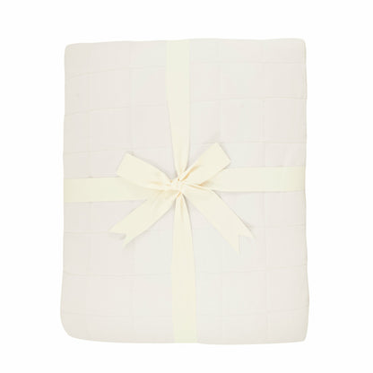 Kyte Baby Adult Quilted Blanket in Oat 1.0