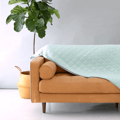 Kyte Baby Adult Quilted Bamboo Blanket in Sage 2.5