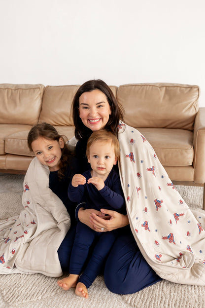 Kyte Baby Adult Quilted Blanket in Spider-Man 2.5