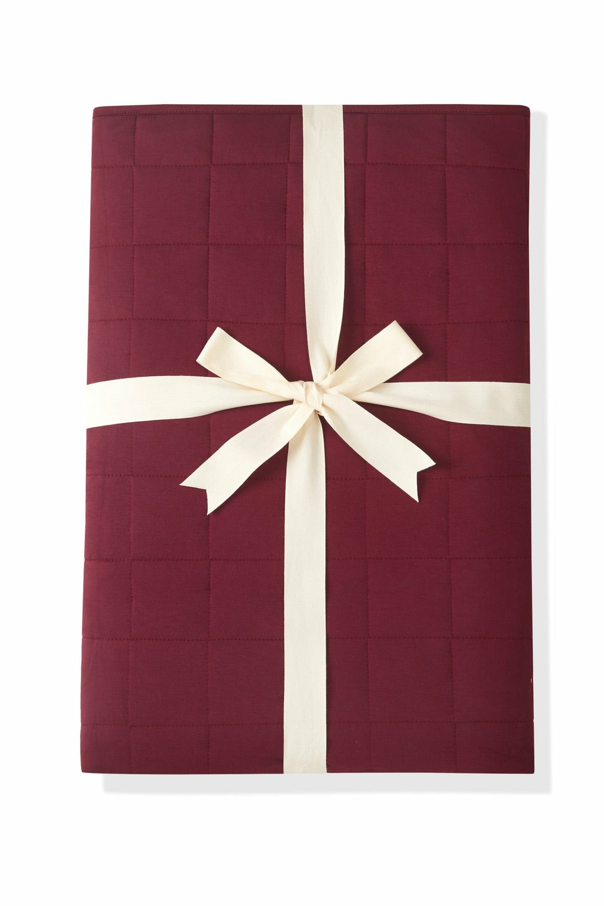Kyte Baby Adult Quilted Blanket in Burgundy 2.5
