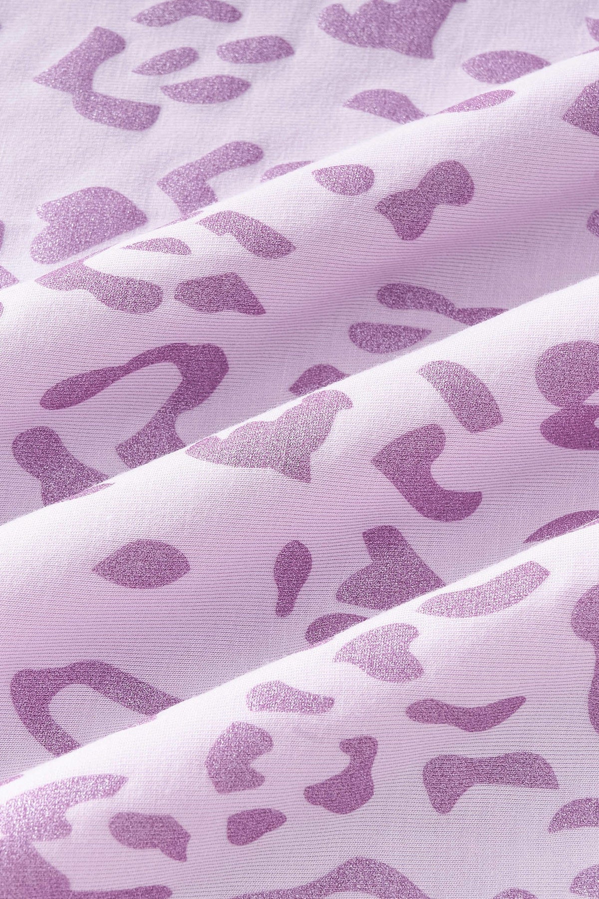 Kyte Baby Adult Quilted Blanket in Thistle Leopard 2.5