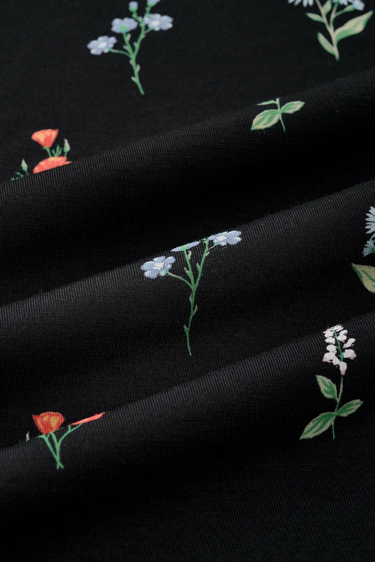 Kyte Baby Adult Quilted Blanket in Midnight Wildflower 2.5