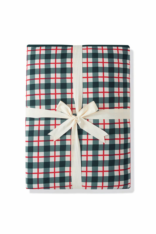Kyte Baby Adult Quilted Blanket in Holiday Plaid 2.5