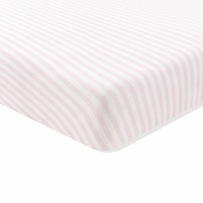 Kyte Baby Twin Sheet in Small Sakura Stripe