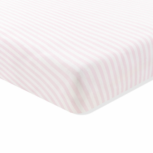 Kyte Baby Twin Sheet in Small Sakura Stripe