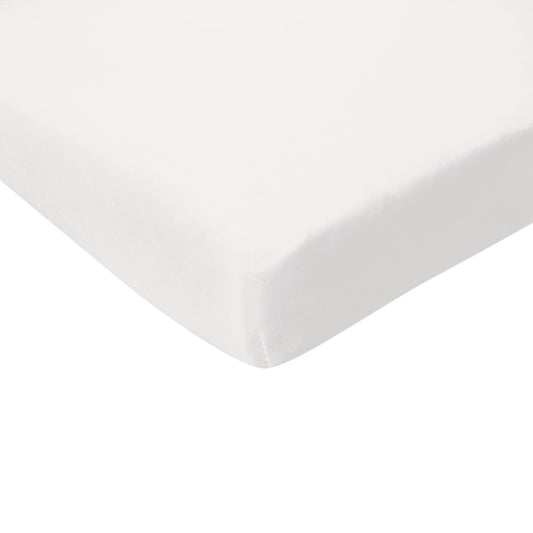 Kyte Baby Bamboo Twin Sheet in Cloud White