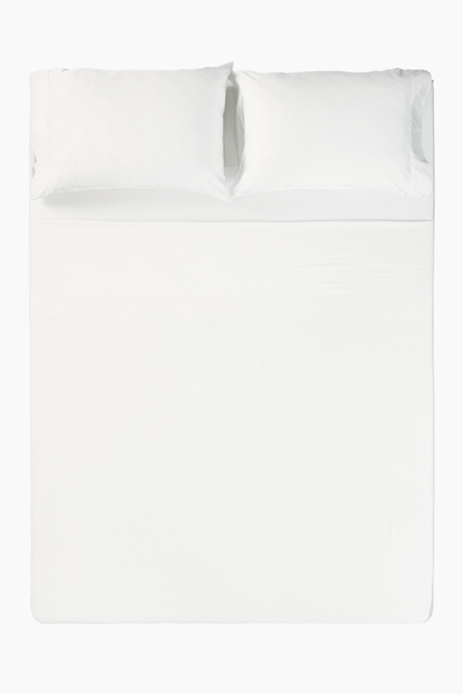 Kyte Baby Bamboo Sateen Sheet Set in Shell
