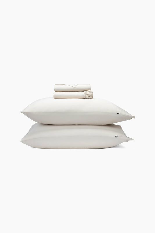 Kyte Baby Bamboo Sateen Sheet Set in Champagne