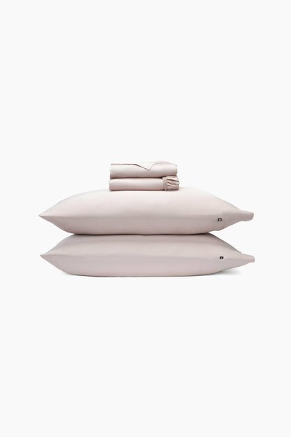 Kyte Baby Bamboo Sateen Sheet Set in Rose Quartz