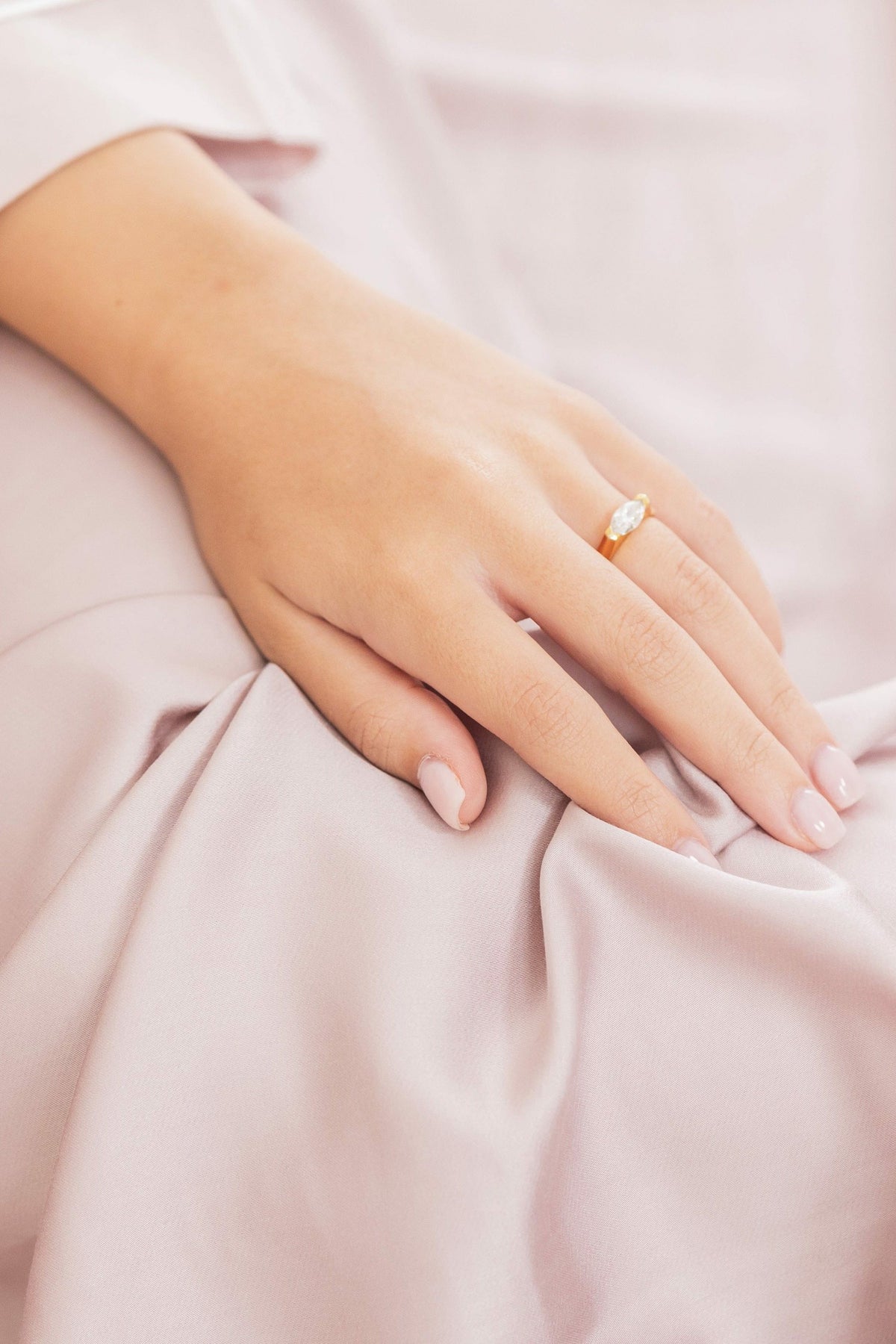 Kyte Baby Bamboo Sateen Sheet Set in Rose Quartz