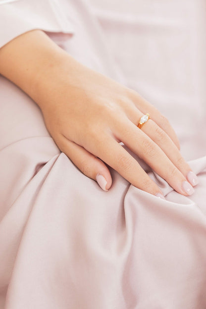 Kyte Baby Bamboo Sateen Sheet Set in Rose Quartz