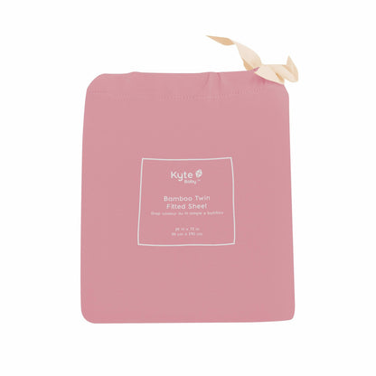 Kyte Baby Twin Sheet in Apple Blossom