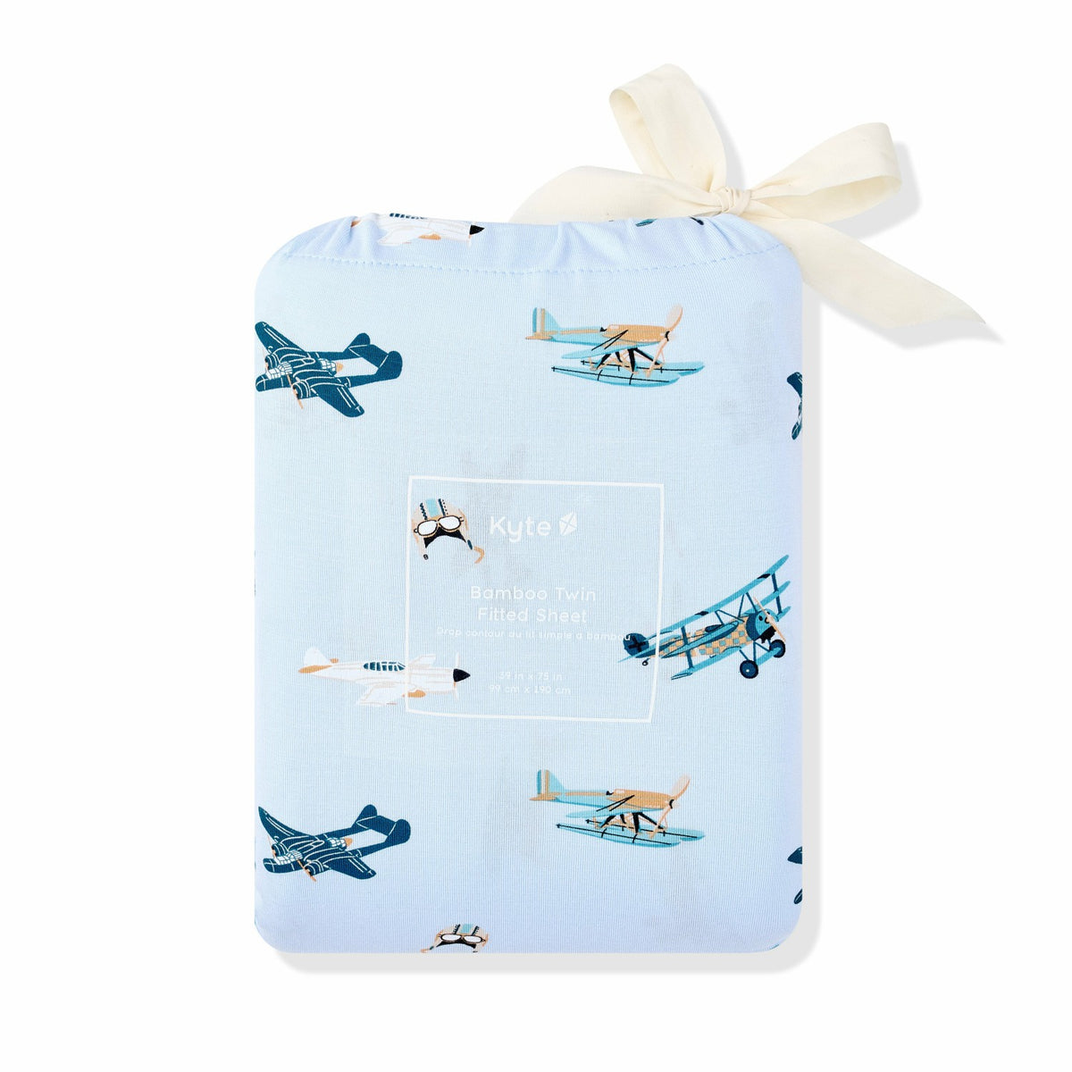Kyte Baby Twin Sheet in Take Off