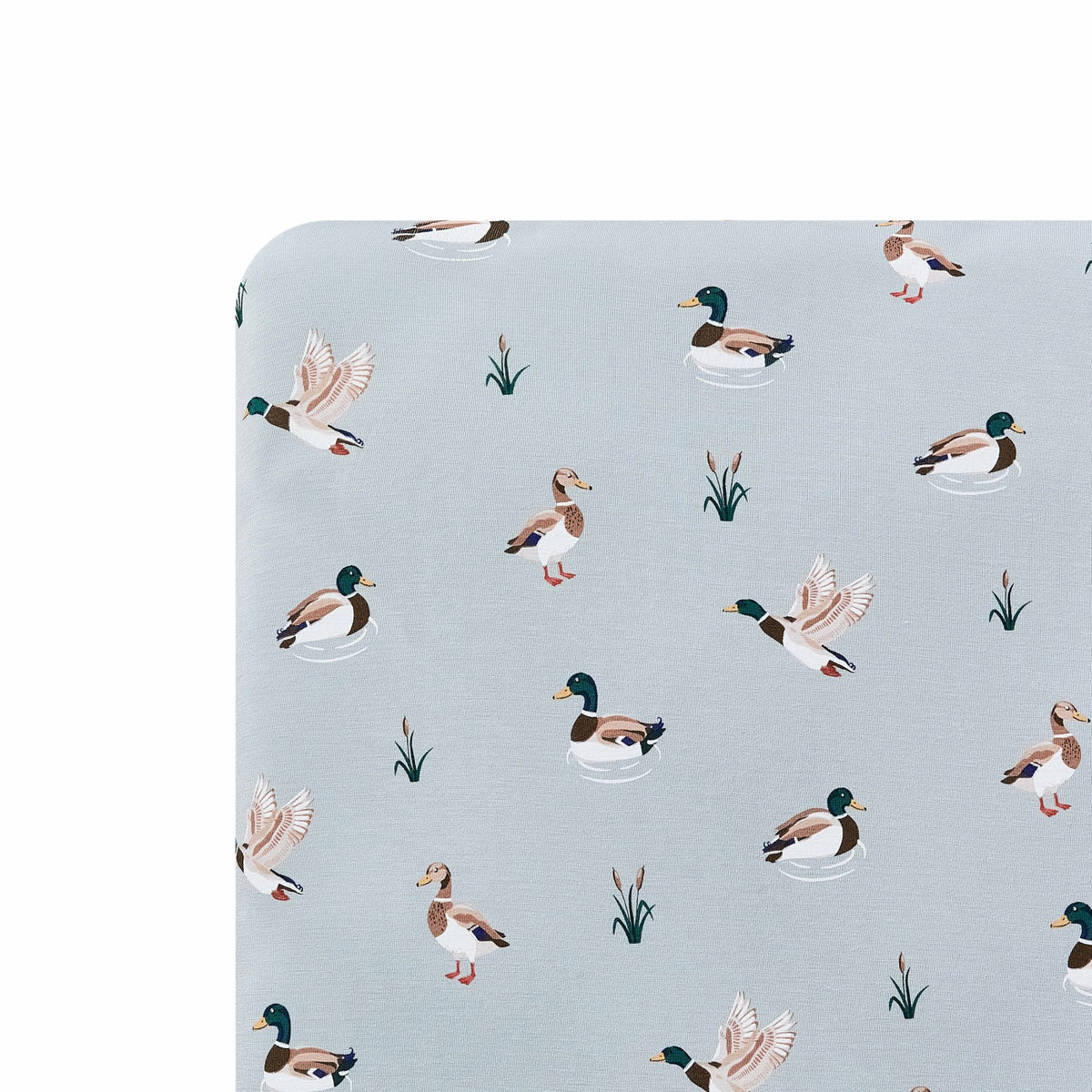 Kyte Baby Twin Sheet in Mallard Duck