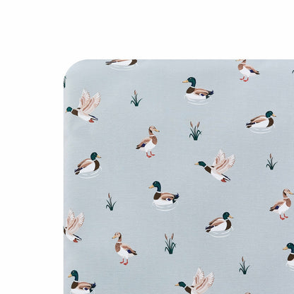 Kyte Baby Twin Sheet in Mallard Duck