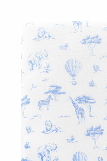 Kyte Baby Twin Sheet in Toile Safari