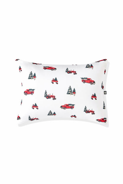Kyte Baby Toddler Pillowcase in Holiday Tree Farm
