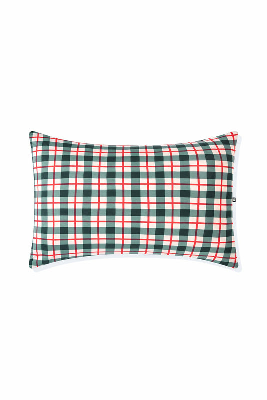 Kyte Baby Standard Pillowcase in Holiday Plaid