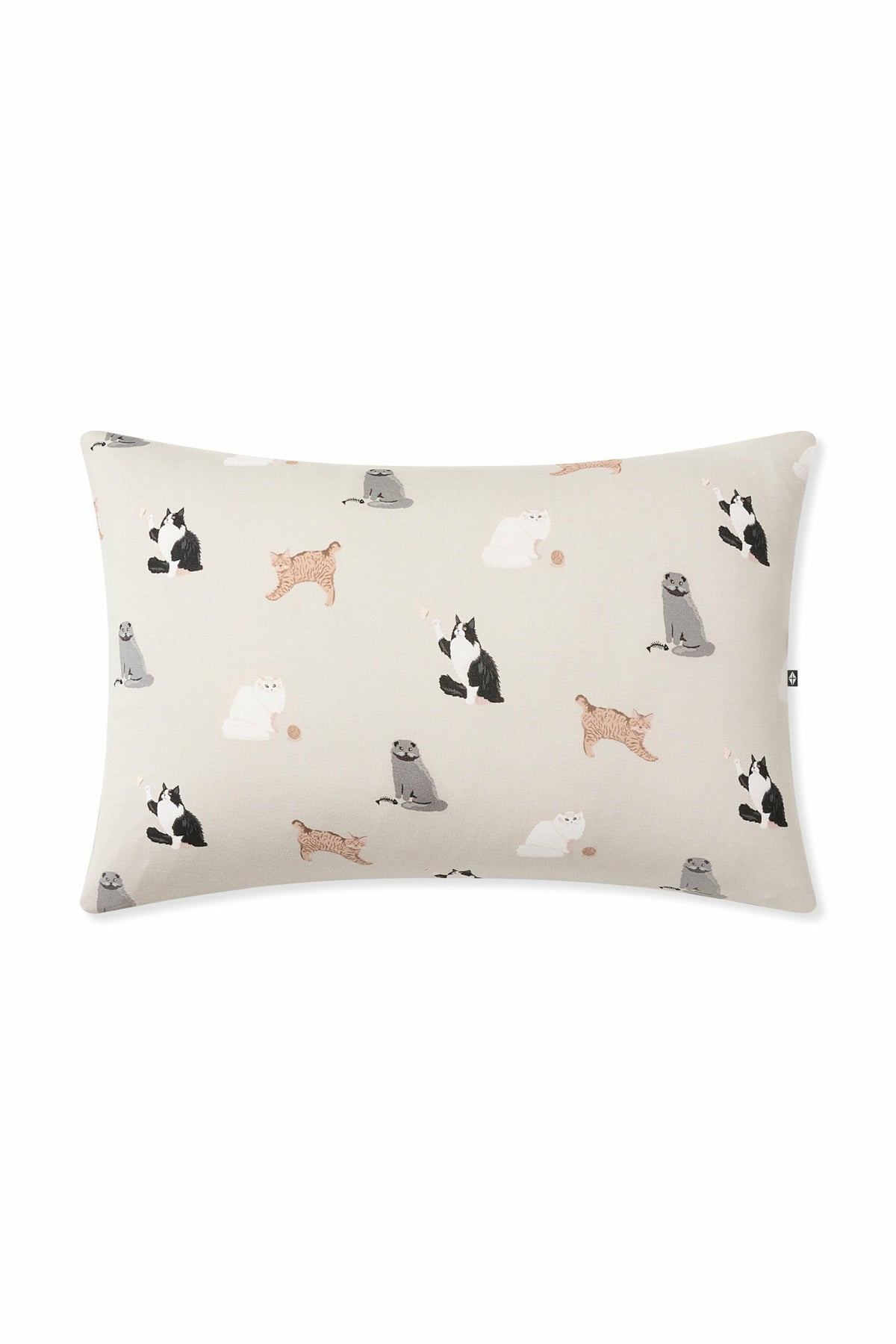 Kyte Baby Standard Pillowcase in Fluffy Cat