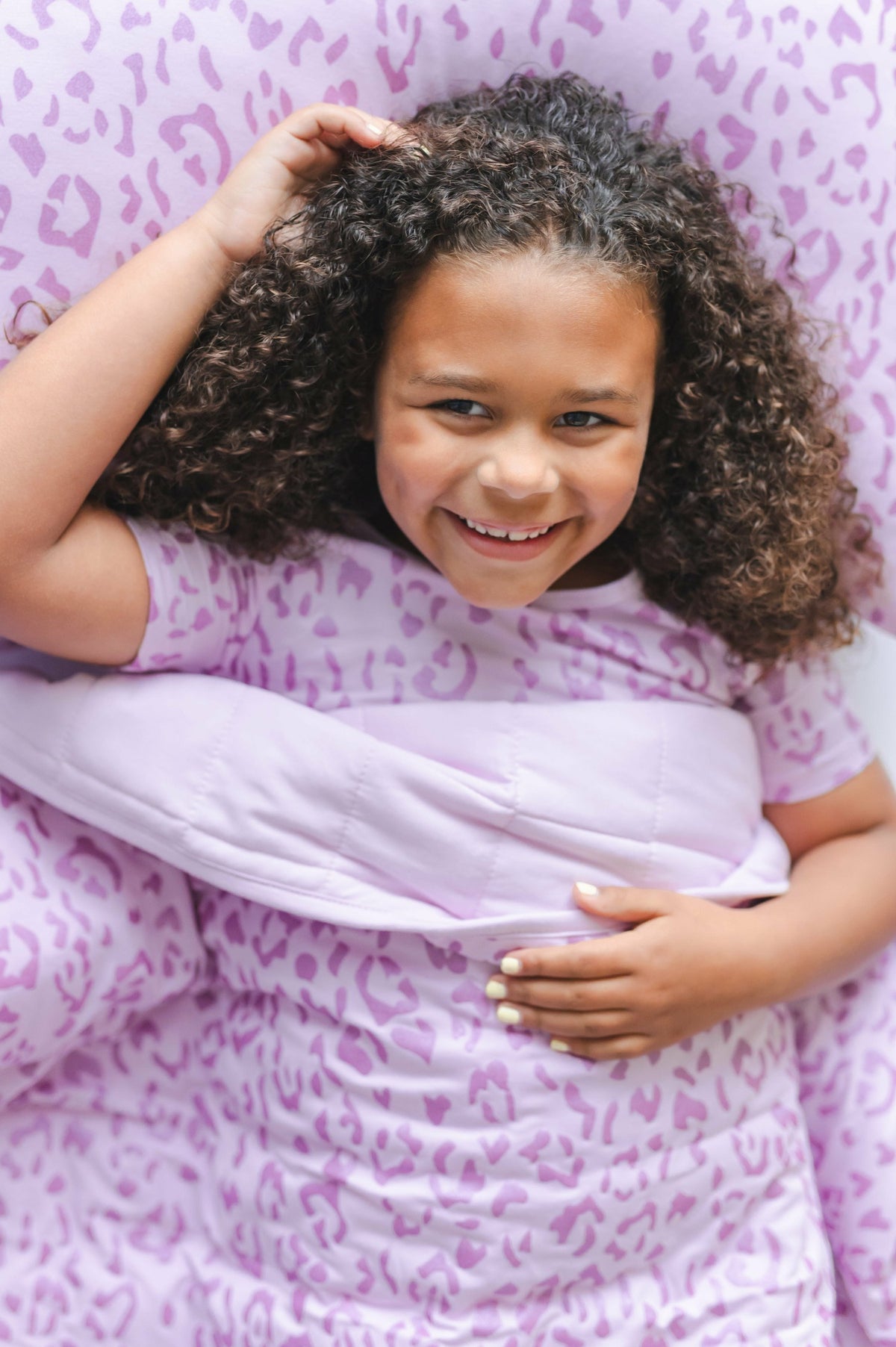 Kyte Baby Standard Pillowcase in Thistle Leopard