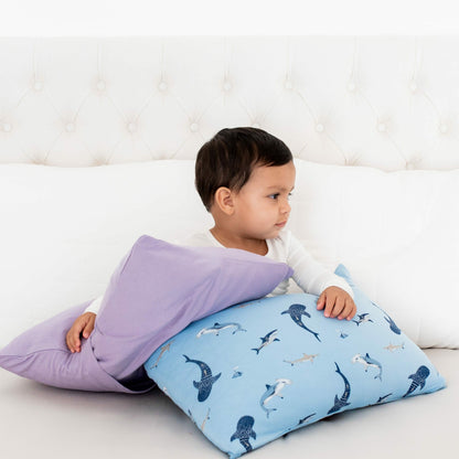 Kyte Baby Toddler Pillowcase in Taro
