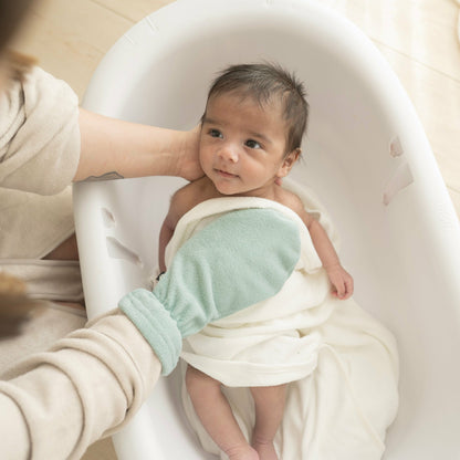 Kyte Baby Terry Bath Mitt in Sage