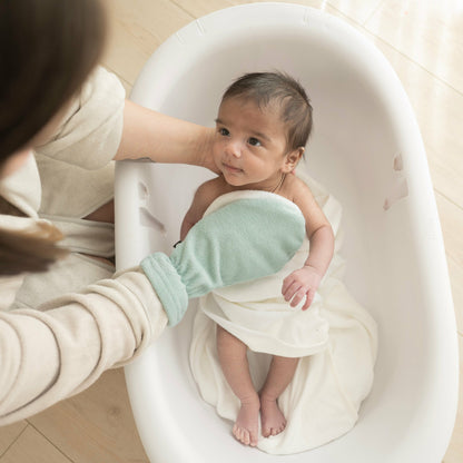 Kyte Baby Terry Bath Mitt in Sage
