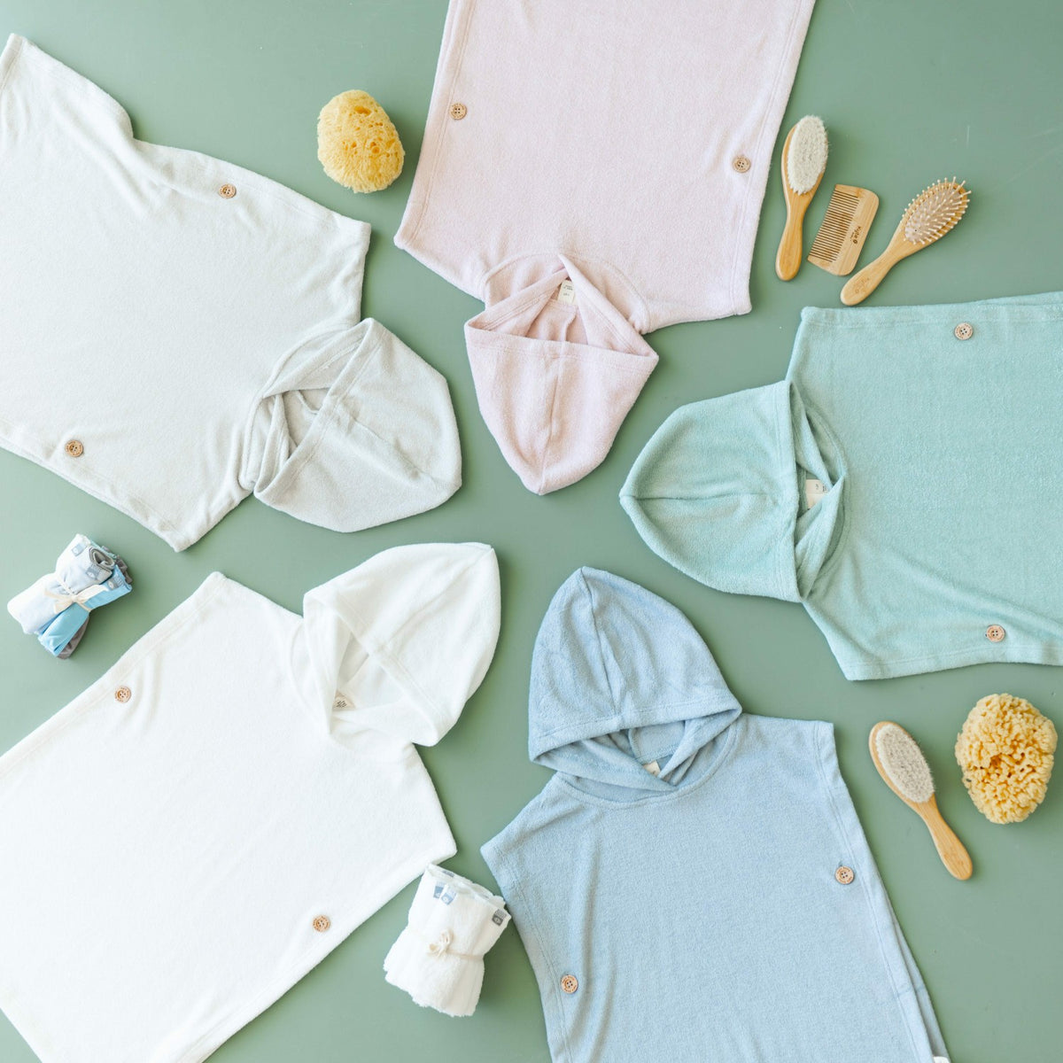 Kyte Baby Swim Poncho in Fog