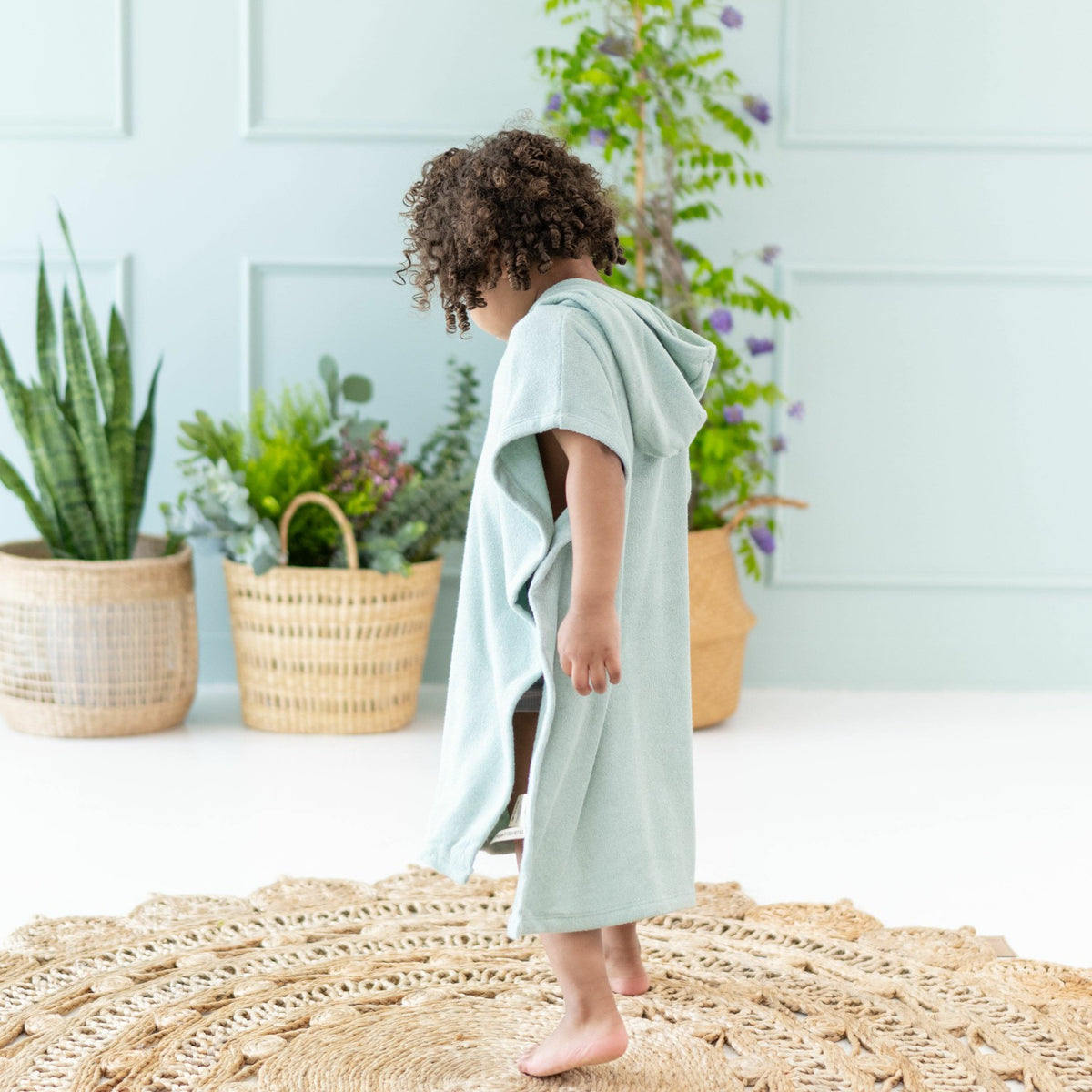 Kyte Baby Swim Poncho in Sage