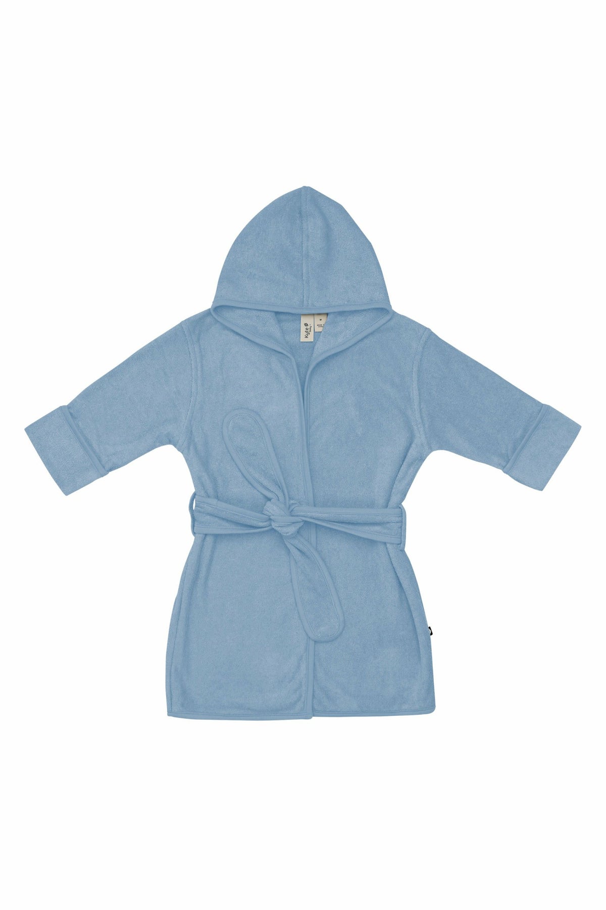 Kyte Baby Hooded Bath Robe in Slate