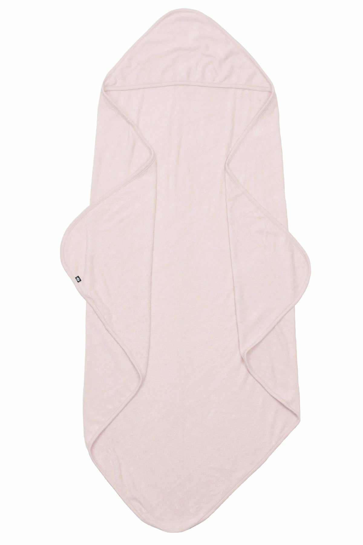 Kyte Baby Hooded Infant Bath Towel in Blush