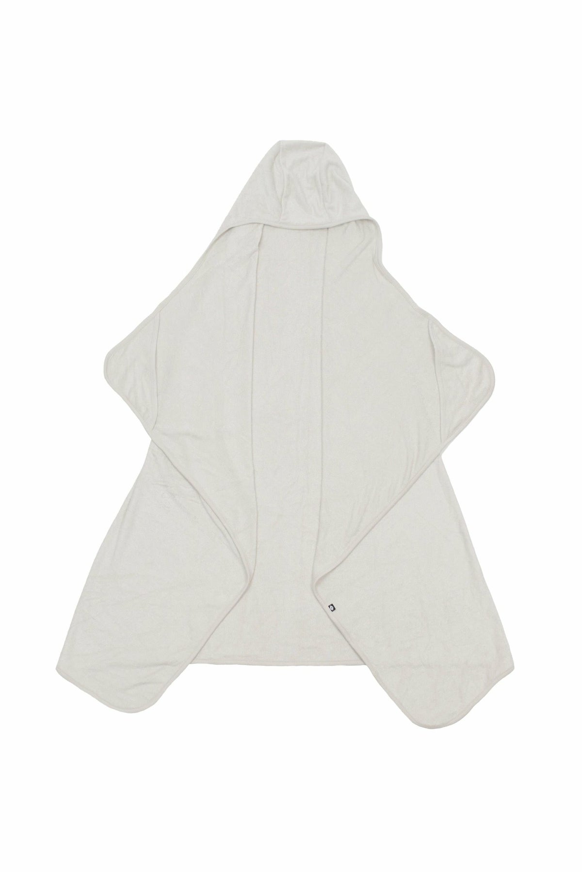 Kyte Baby Toddler Hooded Bamboo Bath Towel in Oat
