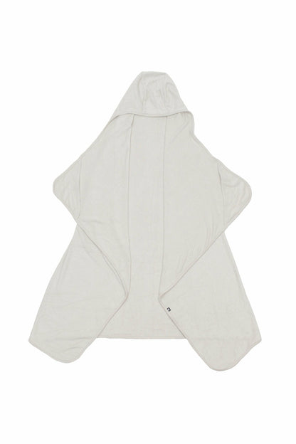 Kyte Baby Toddler Hooded Bamboo Bath Towel in Oat