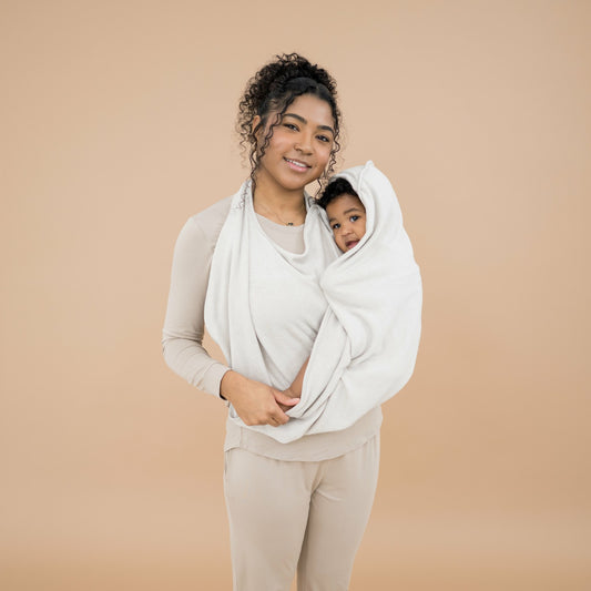Kyte Baby Terry Apron Towel in Oat