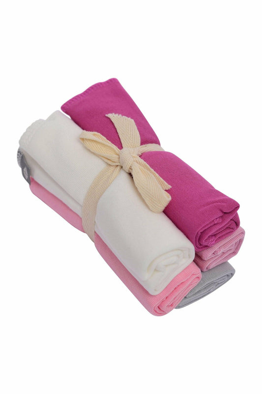Kyte Baby Solid Washcloth Combo 5-Pack in Pastel