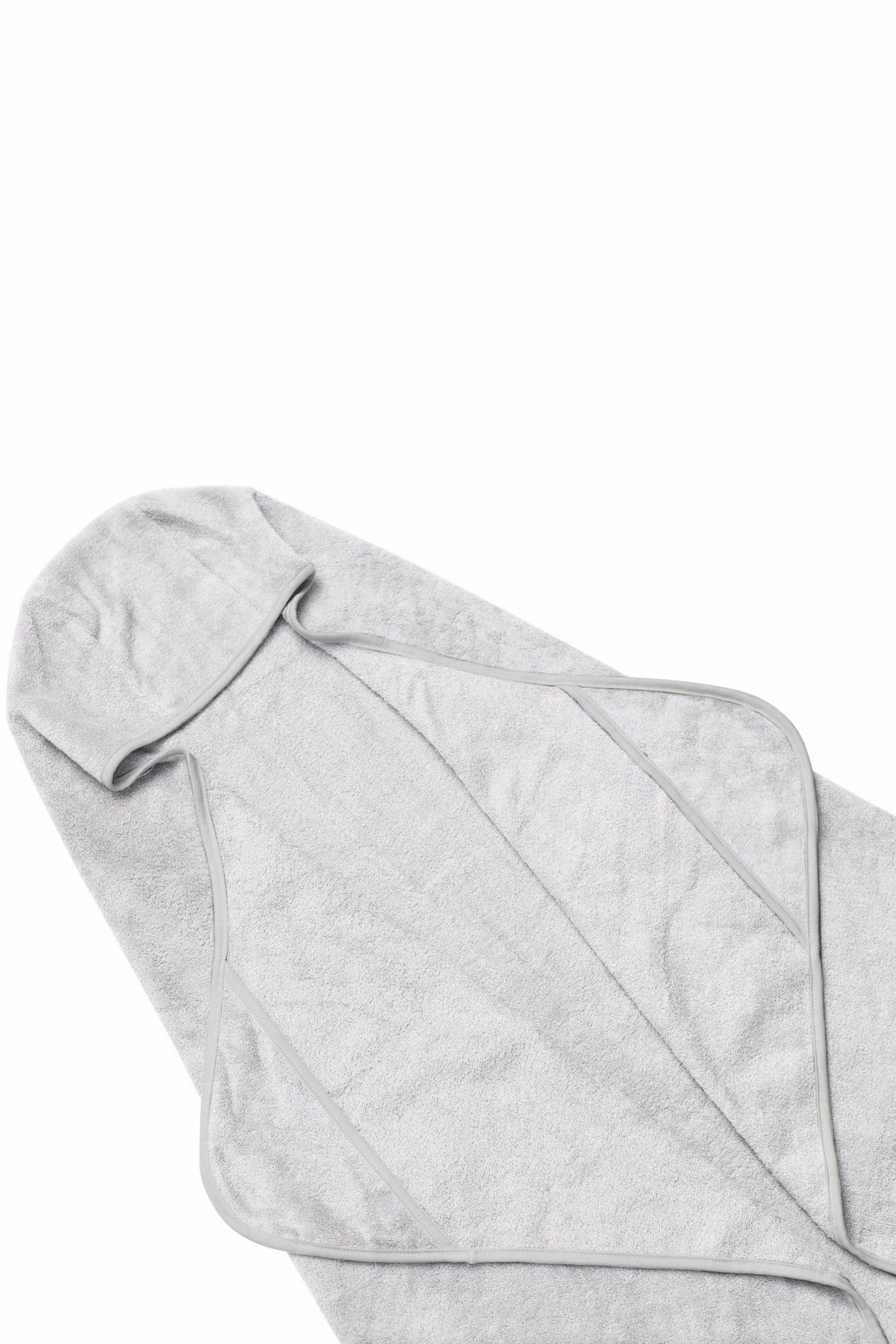 Kyte Baby Toddler Hooded Bamboo Bath Towel in Storm