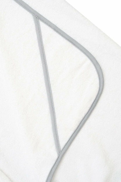 Kyte Baby Toddler Hooded Bath Towel in Cloud Storm Trim