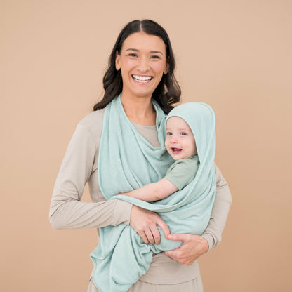 Kyte Baby Terry Apron Towel in Sage