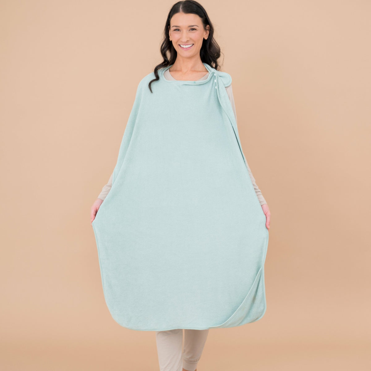 Kyte Baby Terry Apron Towel in Sage