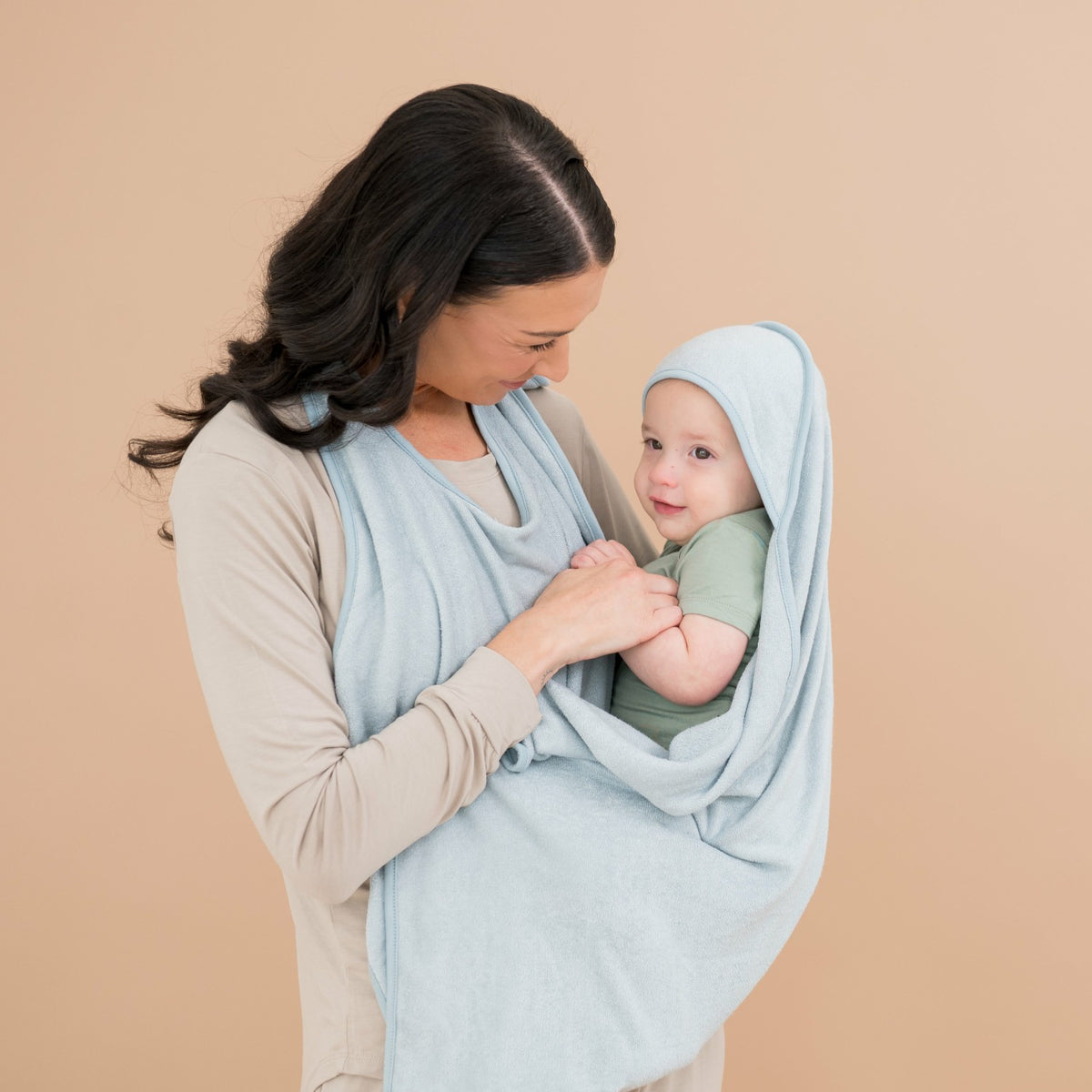 Kyte Baby Terry Apron Towel in Fog