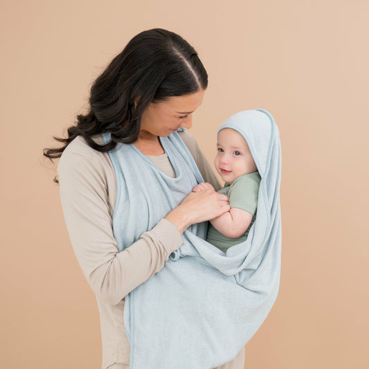 Kyte Baby Terry Apron Towel in Fog