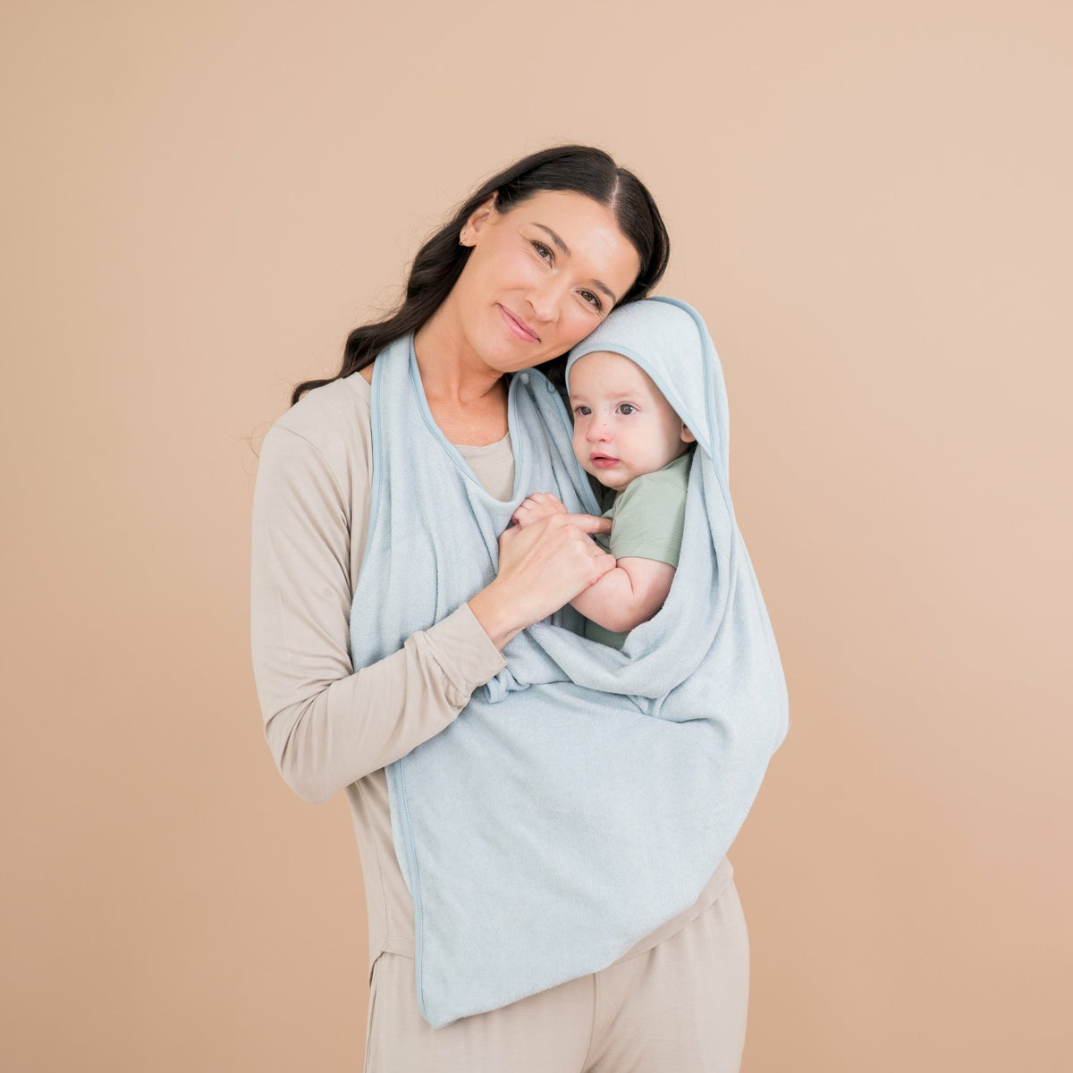 Kyte Baby Terry Apron Towel in Fog