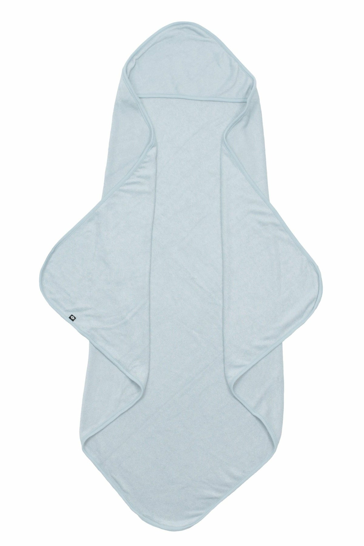 Kyte Baby Hooded Infant Bath Towel in Fog