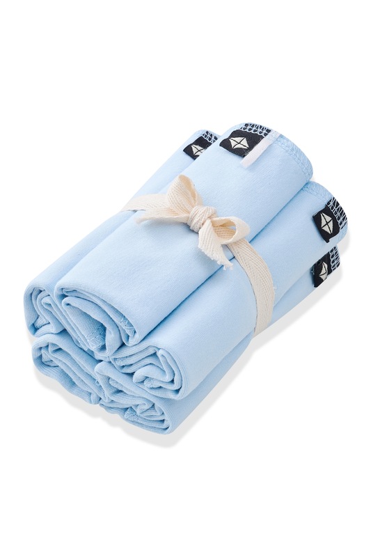 Kyte Baby Washcloth 5-Pack in Breeze
