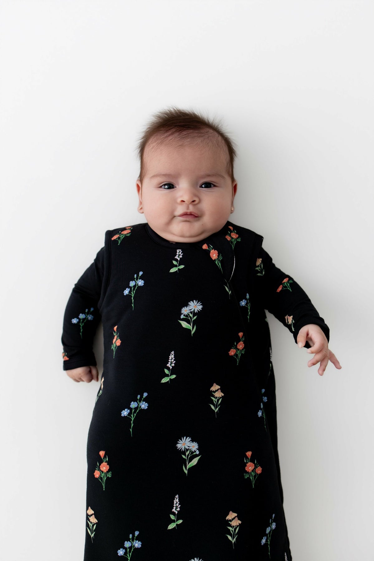 Kyte Baby Sleep Bag in Midnight Wildflower 2.5
