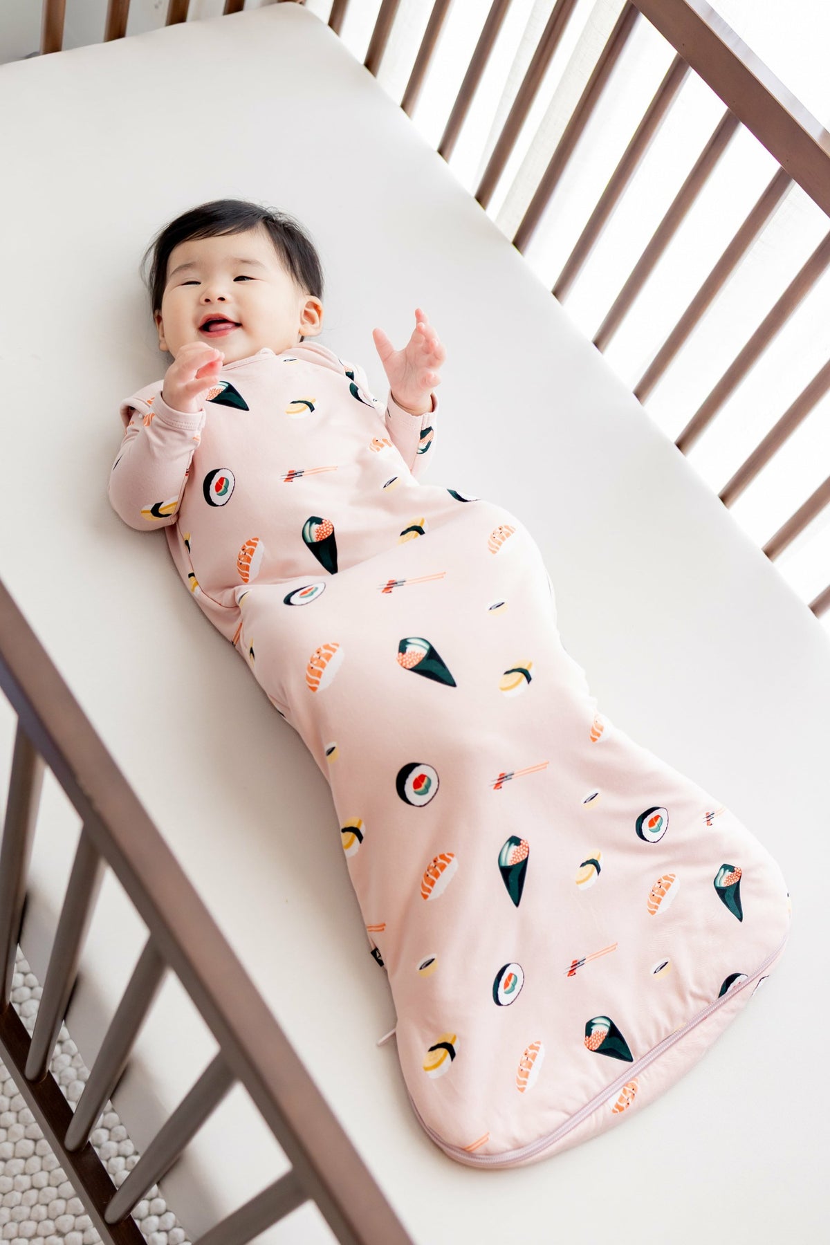 Kyte Baby Sleep Bag in Blush Sushi 1.0